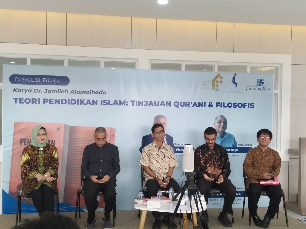 Kolaborasi Sadra International Institute dan Universitas Paramadina: Selenggarakan Bedah Buku Teori Pendidikan Islam
