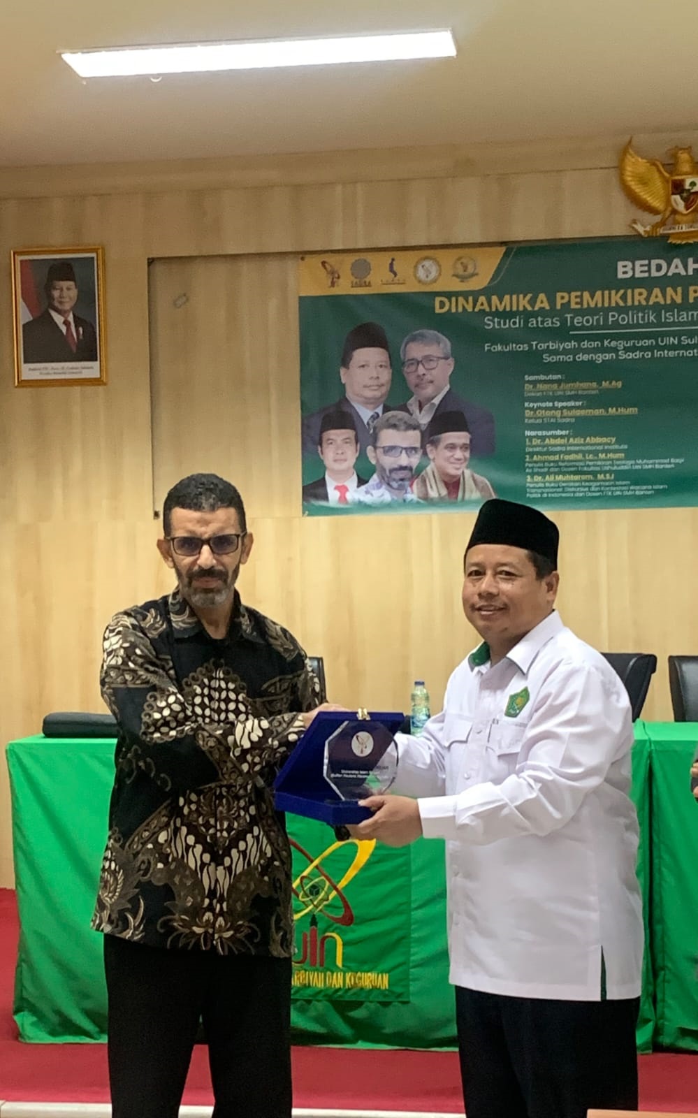 Sadra International Institute dan FTK UIN SMH Banten Tandatangani MoU untuk Penguatan Kolaborasi Akademik dan Riset